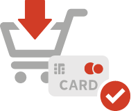 クレジットカード対応カート決済機能